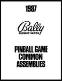 Service - Bally-Bally 1987 Common Assemblies