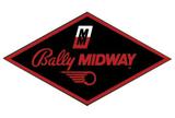 -Bally Midway Coin Door sticker
