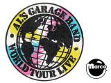 -WORLD TOUR (Alvin G) Disc decal