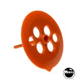 Pop bumper skirt pointed Gottlieb orange