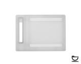 Price Plates-Coin entry plate - Gottlieb® white 25¢