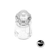 Posts/ Spacers/Standoffs - Plastic-Post - faceted 1 in. clear