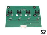 -Opto board - 4 bank drop target assy