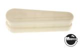 Flipper bat Gottlieb white 3 inch