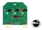 Drop Target Parts-Drop target opto board 3 bank