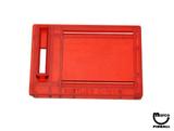 -Coin entry plate - Gottlieb® red USA 10¢