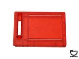 Coin entry plate - Gottlieb® red USA 5¢