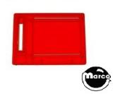 -Coin entry plate - Gottlieb® red USA 25¢