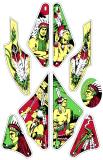 GOLDEN ARROW (Gottlieb) Plastic set