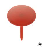 Pop Bumper Caps-Mushroom bumper 1-3/8" target red