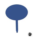 Pop Bumper Caps-Mushroom bumper target 1-3/8 inch blue 