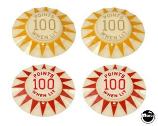 LITTLE JOE (Bally) Pop bumper cap set
