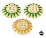 EL TORO (Bally) Pop bumper cap set