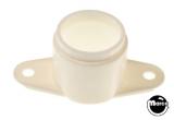 -Button - flipper housing white 