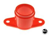 Button - flipper housing red