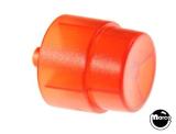 Flipper pushbutton - red transparent B16880