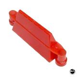 Lane Guides-Lane guide - pyramid 2-1/2 inch OC red