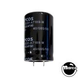 Capacitors-Capacitor 18000 uF 35v radial snap