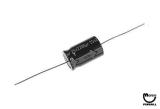 Capacitors-Capacitor 2200 uF 25v axial