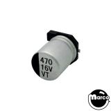 Capacitor 470uF 16V Surface Mount 8.3mm² x 10mm