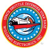 Stickers & Decals-SPACE SHUTTLE (Williams) Playfield decal