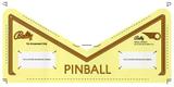 Stickers & Decals-EIGHT BALL DELUXE (Bally) Apron Decal
