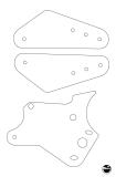 Playfield Plastics-CYCLONE (Williams) slingshot guards