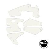 -TWILIGHT ZONE (Bally) plastic guards 5pc