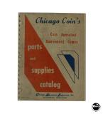 Parts Catalogs-CHICAGO COIN'S  1961 Parts Catalog