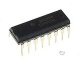 Integrated Circuits-IC - 14 pin DIP CMOS quad clocked D latch MC14042