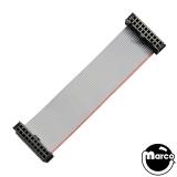 -Ribbon Cable - 20 pin 4 inch Zaccaria