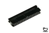 Connector .100 inch dual row 34 circuit