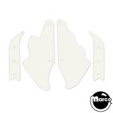 TFK Clear Plastic Protectors-BLACK ROSE (Bally) Clear Plastic shield set