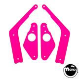 JAMES BOND 007 (STERN) FLUORESCENT GUARD RED (4)