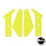 LAST ACTION HERO (DATA EAST) Color Guard Yellow (4)