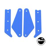 Playfield Plastics-LETHAL WEAPON 3 (DE) Color Guard Blue (4)
