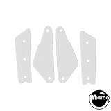 Playfield Plastics-TALES FROM THE CRYPT (DATA EAST) Clear Guard (4)