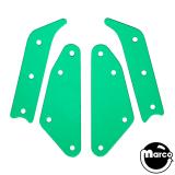TEENAGE TURTLES (DATA EAST) Color Guard Green (4)