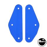 Playfield Plastics-TIME WARP (WILLIAMS) Color Guard Blue (2)