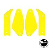 SIMPSONS PINBALL PARTY (Stern) Color Guard YELLOW (4)