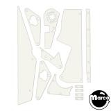 Playfield Plastics-SOPRANOS (Stern) 12pc Plastic shield set