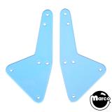 Ramp Guards-GHOSTBUSTERS (Stern) FLUORESCENT Guard Blue (2)