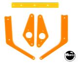 BATMAN 66 (Stern) Color Guard shield set orange (5)