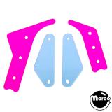 -DIALED IN (Jersey Jack) Blue/Red Fluorescent Guard (4)