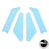 TFK Fluorescent Plastic Protectors-STRANGER THINGS (Stern) Fluorescent Guard Blue (4)