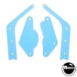 TFK Fluorescent Plastic Protectors-AVENGERS INFINITY QUEST (Stern) Fluorescent Guard BLUE (4)