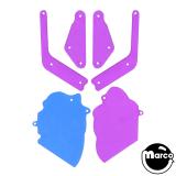 TFK Color Guard Plastic Protectors-Galactic Tank Force (American Pinball) Color Guard (4)