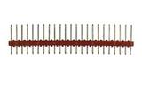.100 inch 23 Position Male Header