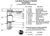 Kicker / Slingshot Parts-Ball popper assembly