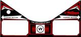 Arches / Aprons / Gauge Covers-FLASH (Williams) Apron decal